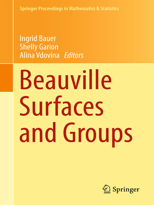 cover image of Beauville Surfaces and Groups